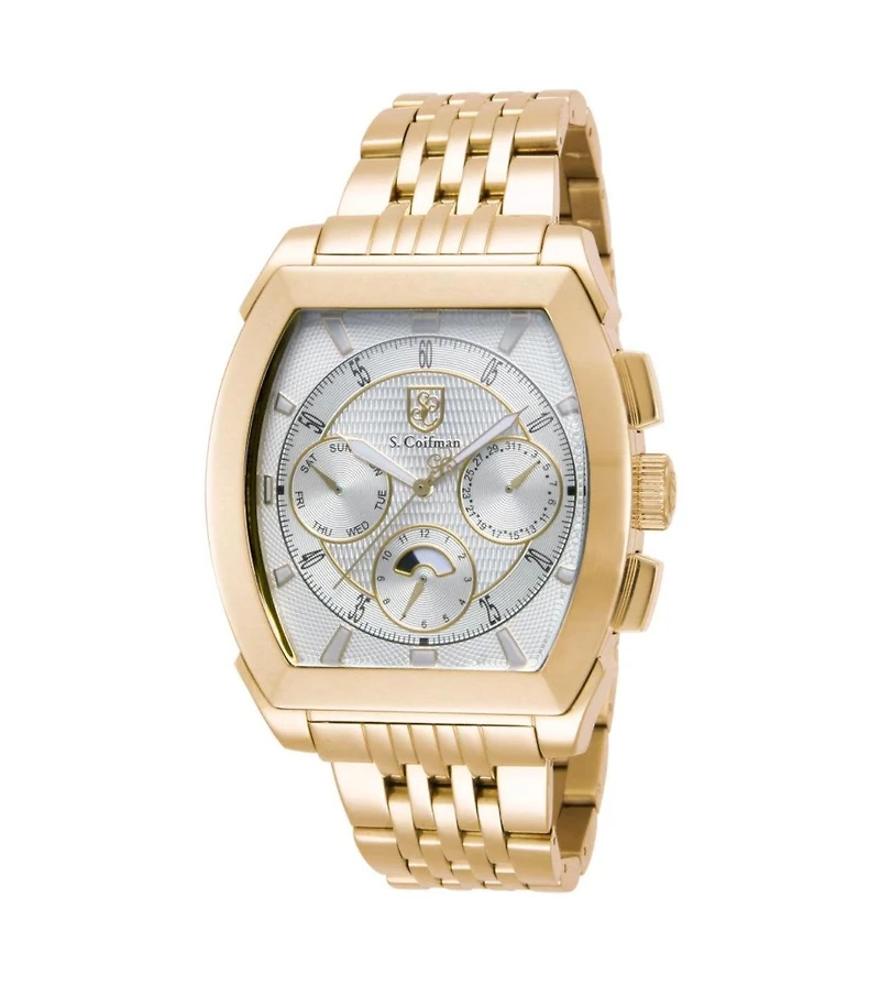 Invicta S.Coifman Men's Heritage Chronograph Dial Stainless Steel Bracelet Watch