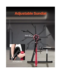 Vevor 2 in 1 Preacher Curl Bench Bicep Curls and Triceps Extension Machine Home Gym