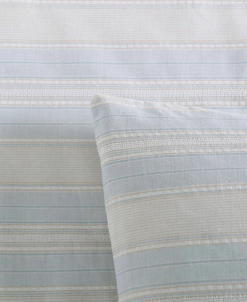 Palm Aire Bay Textured Stripe 3-Piece Comforter Set