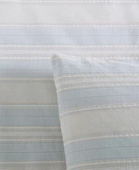 Palm Aire Bay Textured Stripe 3-Piece Comforter Set