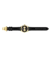 Invicta S.Coifman Men's Chronograph Dial Leather Strap Watch