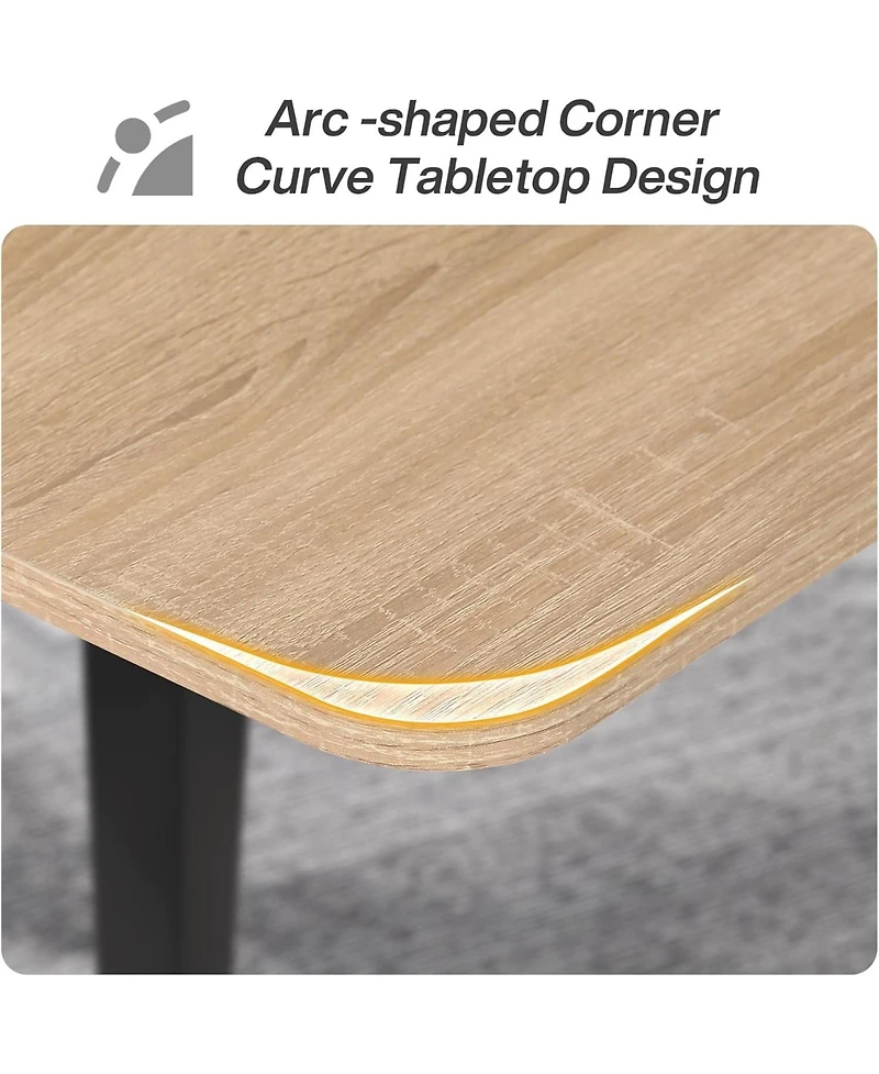 Tribesigns Boat-Shaped Conference Table