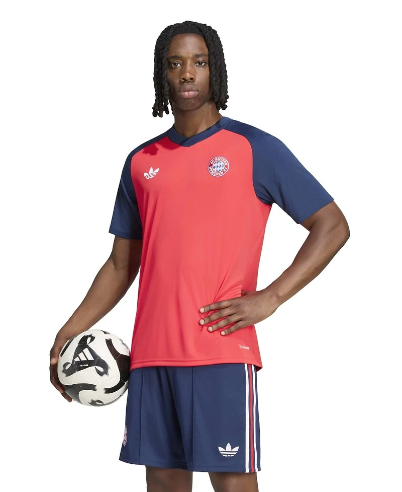 Men's adidas Red Bayern Munich 2026/27 Away Pre-Match Top