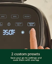 Cuisinart 4-Quart Glass Basket Air Fryer Afc-4