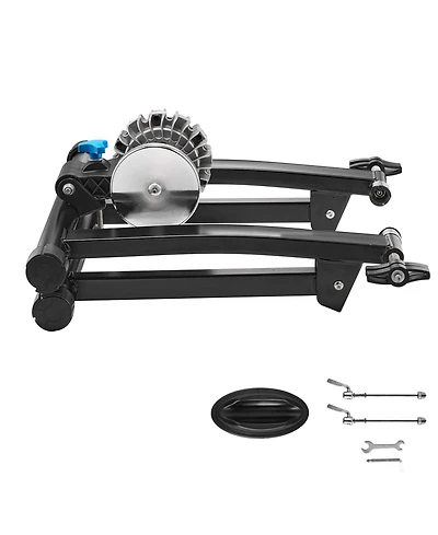 Sevorley Foldable Fluid Bike Trainer Stand for Indoor Cycling, 26-29 in and 700C Wheels