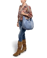 Old Trend Women's Genuine Leather Dorado Expandable Hobo Bag