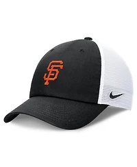 Nike Women's Black/White San Francisco Giants Club Trucker Adjustable Hat