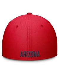 Men's Nike Red Arizona Wildcats Rise SwooshFlex Dri-fit Hat