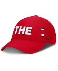 Men's Nike Scarlet Ohio State Buckeyes The Club Dri-fit Adjustable Hat