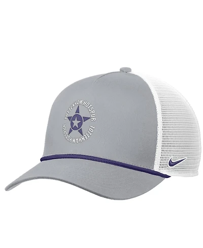 Men's Nike Gray Tottenham Hotspur Rise Rope Trucker A-Frame Adjustable Hat
