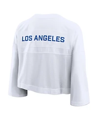 Nike Women's Los Angeles Rams Wide Receiver Cropped Mesh Jersey