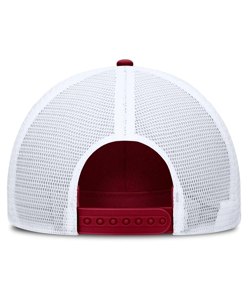 Nike Men's Cardinal/White Usc Trojans 2025 On-Field Rise Engineered Trucker Adjustable Hat