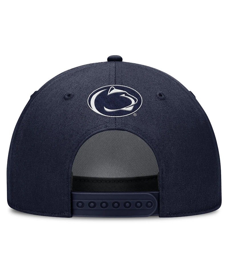 Nike Men's Navy Penn State Nittany Lions Rise Campus Adjustable Hat
