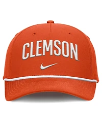 Men's Nike Orange Clemson Tigers Rise Campus Adjustable Hat