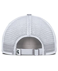Nike Men's White Michigan State Spartans Club Campus Trucker Adjustable Hat