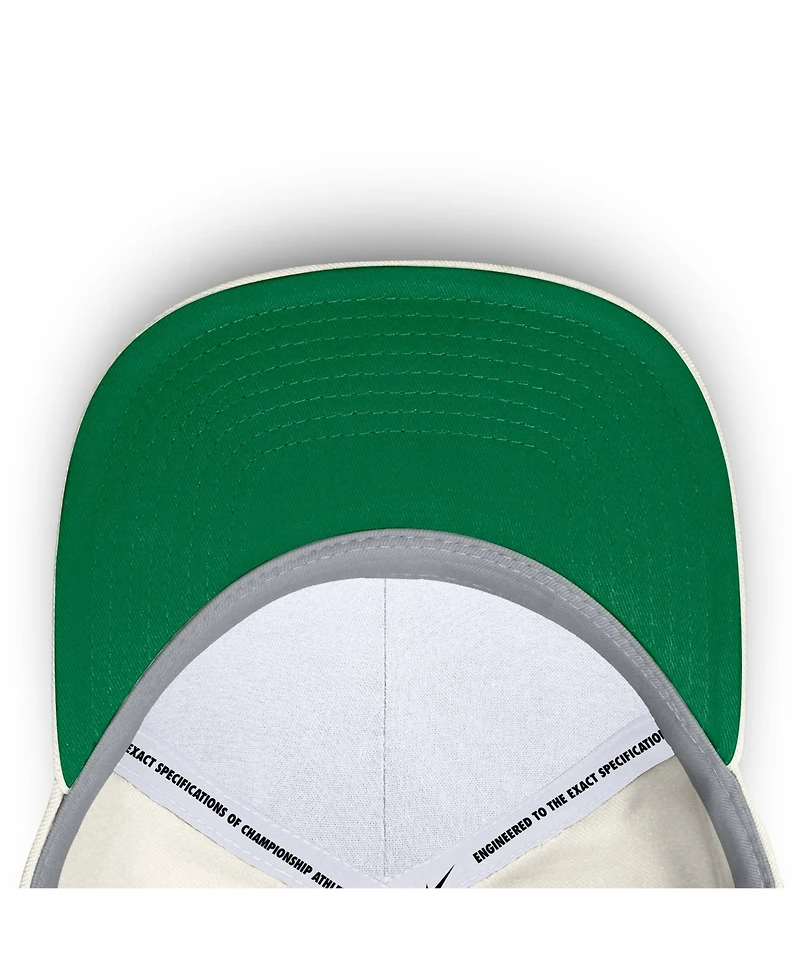 Men's Nike Cream Oakland Athletics Cooperstown Collection Rise Adjustable Hat