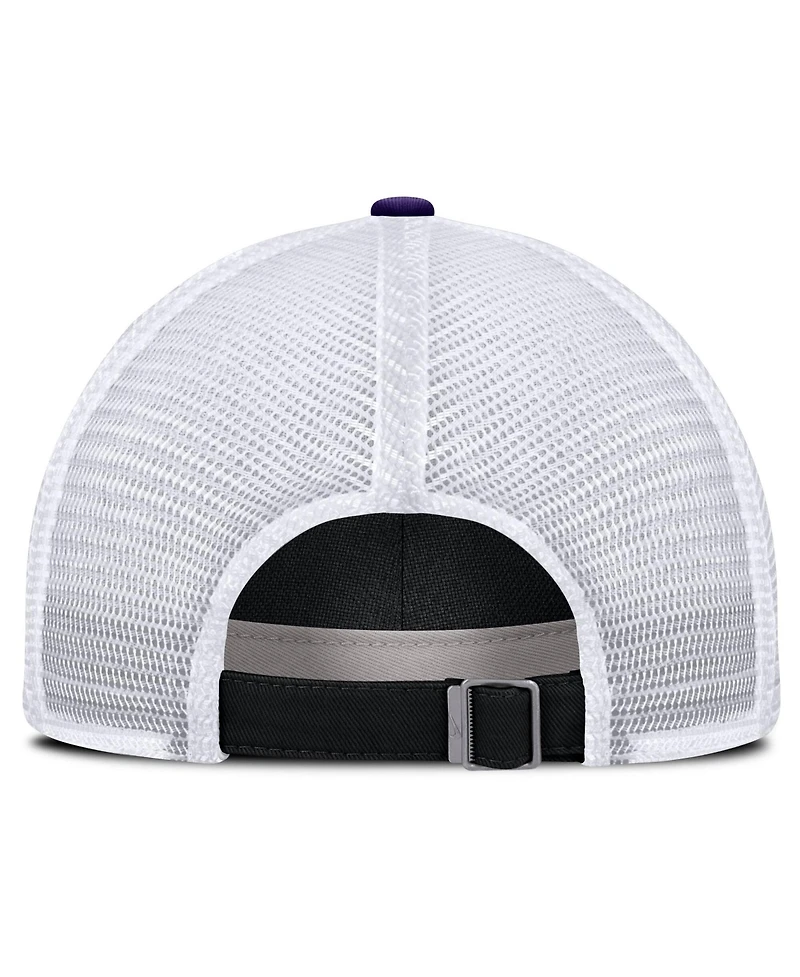 Men's Nike Black Colorado Rockies Primetime Club Adjustable Trucker Hat