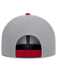 Men's Nike Gray/Red Washington Nationals Primetime Pro Dri-fit snapback Hat