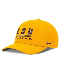 Nike Men's Gold Lsu Tigers 2026 Sideline Dri-fit Rise Adjustable Hat