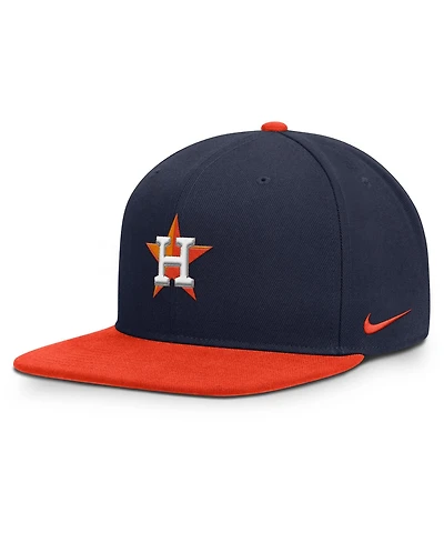 Men's Nike Navy/Orange Houston Astros Primetime Pro Dri-fit snapback Hat