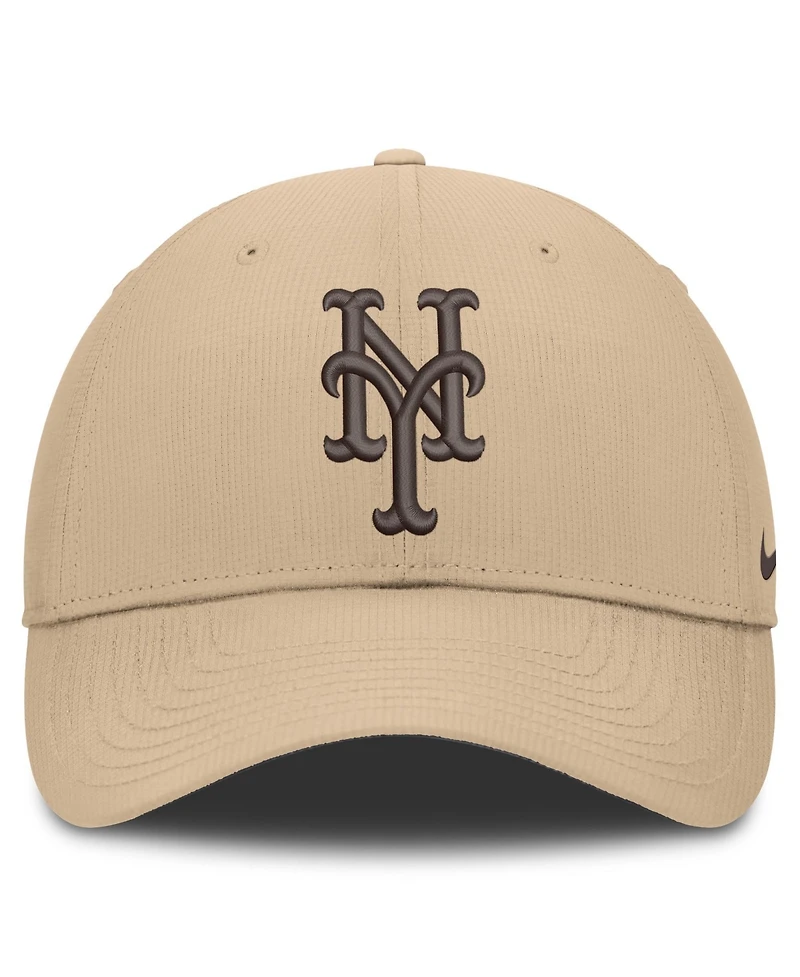 Nike Men's Khaki New York Mets Desert Ripstop Club Adjustable Hat