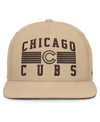 Nike Men's Khaki Chicago Cubs Desert Pro AeroBill Dri-fit Snapback Hat