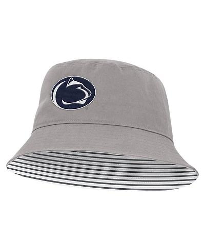 Men's and Women's Nike Gray Penn State Nittany Lions Primetime Apex Bucket Hat