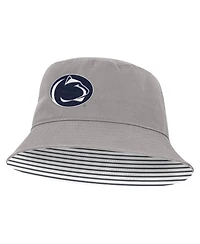 Men's and Women's Nike Gray Penn State Nittany Lions Primetime Apex Bucket Hat