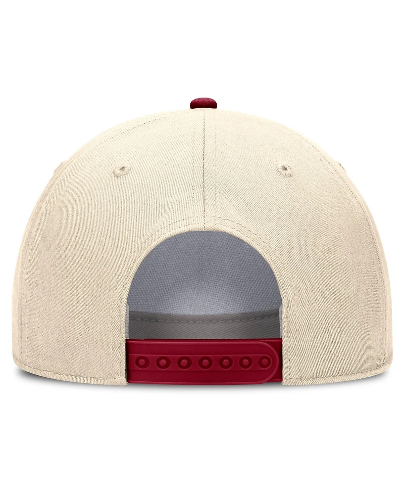 Men's and Women's Nike Natural Usc Trojans Legacy Vintage Rope Rise Adjustable Hat