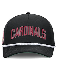 Men's Nike Black St. Louis Cardinals Cooperstown Collection Rise Adjustable Hat