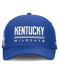 Nike Men's Royal Kentucky Wildcats 2026 Sideline Dri-fit Rise Adjustable Hat