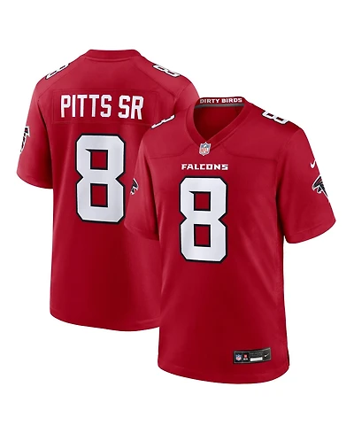 Nike Men's Kyle Pitts Sr. Red Atlanta Falcons Game Jersey