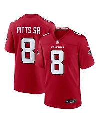 Nike Men's Kyle Pitts Sr. Red Atlanta Falcons Game Jersey