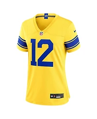 Nike Women's Los Angeles Rams Classic Sol V-Neck Game Jersey