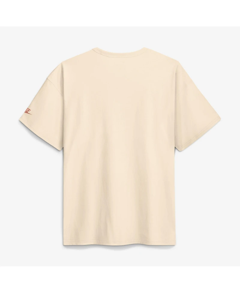 Nike Men's Natural Cleveland Browns Vintage Mod Blown Away Max90 T-Shirt
