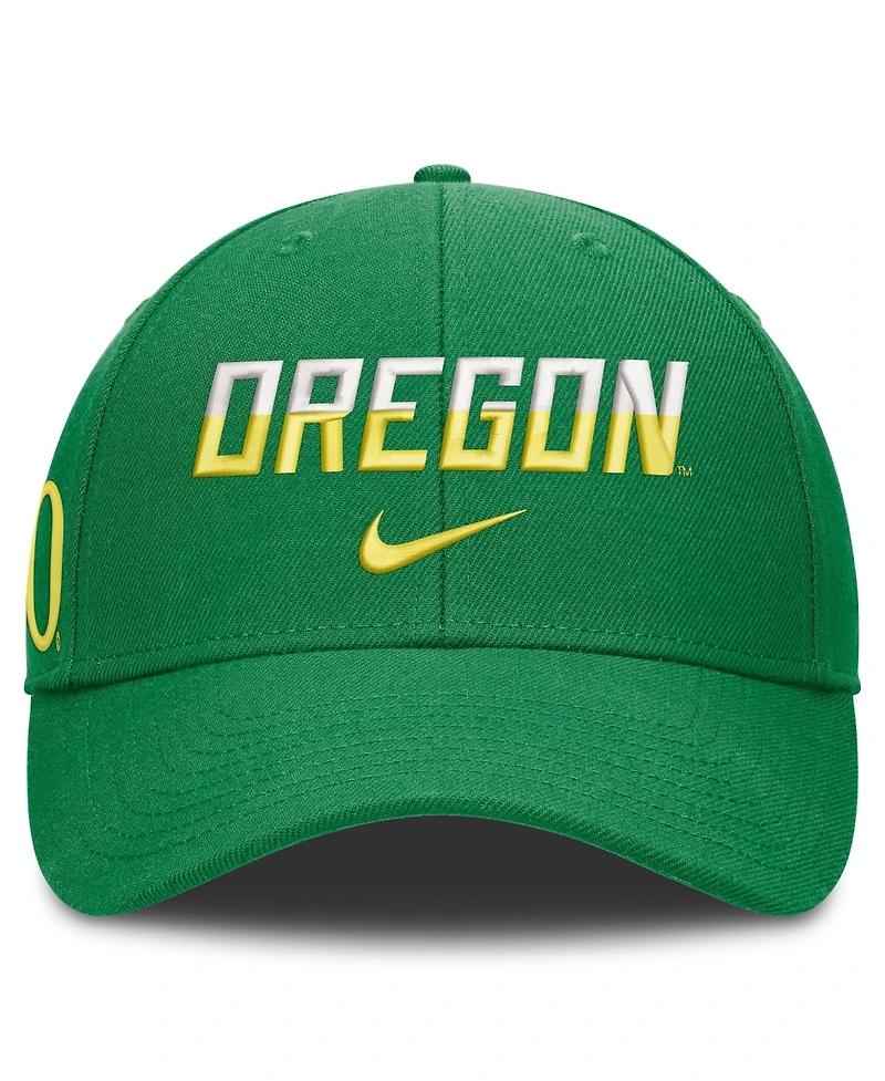 Men's and Women's Nike Green Oregon Ducks 2026 On-Field Gameday Rise Adjustable Hat