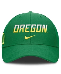 Men's and Women's Nike Green Oregon Ducks 2026 On-Field Gameday Rise Adjustable Hat