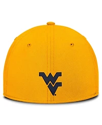 Nike Men's Gold West Virginia Mountaineers Game Day Rise Swooshflex Hat