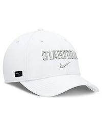 Men's Nike White Stanford Cardinal Rise On-Field SwooshFlex Dri-fit Flex Hat