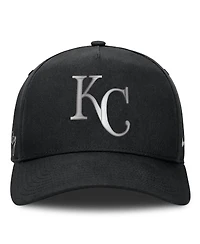 Men's Nike Black Kansas City Royals Rise Dri-fit A-Frame Adjustable Hat