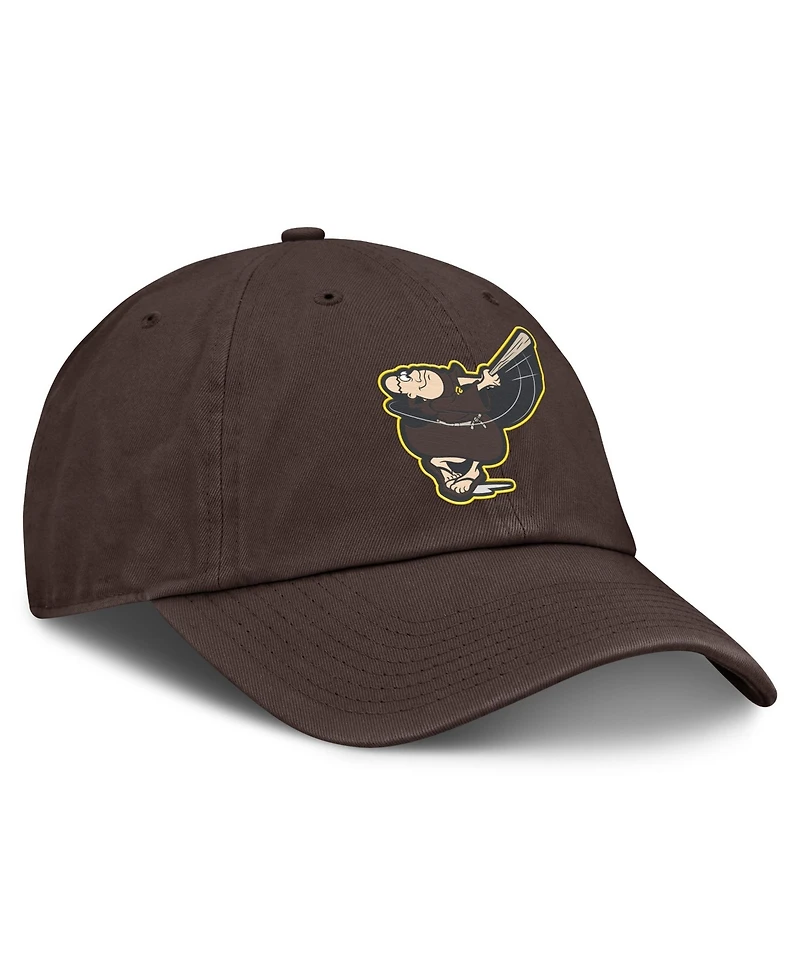 Big Boys and Girls Nike Brown San Diego Padres Mascot Club Adjustable Hat