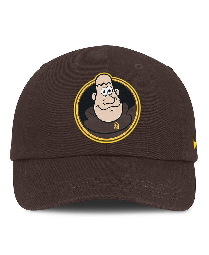 Toddler Nike Brown San Diego Padres Mascot Club Adjustable Hat