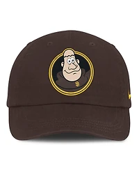 Toddler Nike Brown San Diego Padres Mascot Club Adjustable Hat