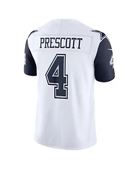 Nike Men's Dak Prescott White Dallas Cowboys Alternate Vapor F.u.s.e. Stitched Limited Jersey