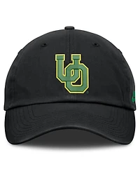 Nike Men's and Women's Black Oregon Ducks Legacy Letter Club Adjustable Hat