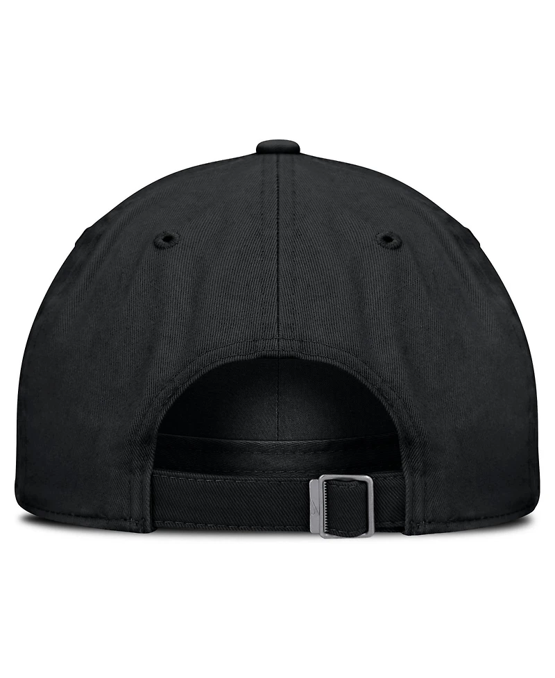 Nike Men's and Women's Black Oregon Ducks Campus Prep Football Club Adjustable Hat