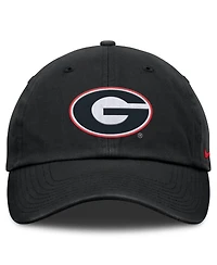 Nike Men's Black Georgia Bulldogs Club Dri-fit Adjustable Hat