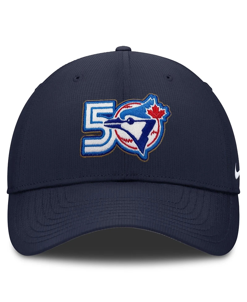Men's Nike Navy Toronto Blue Jays 50th Season Dri-fit Adjustable Hat