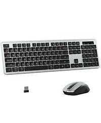 Lofree Wireless Silent Full-Size Keyboard and Mouse Set for Windows