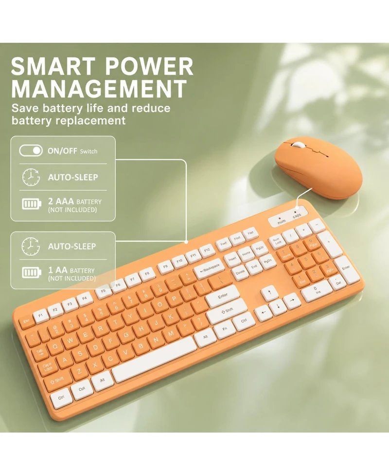 Lofree 2.4G Wireless Mouse 3 Dpi Adjustable Dual System Auto Power Saving